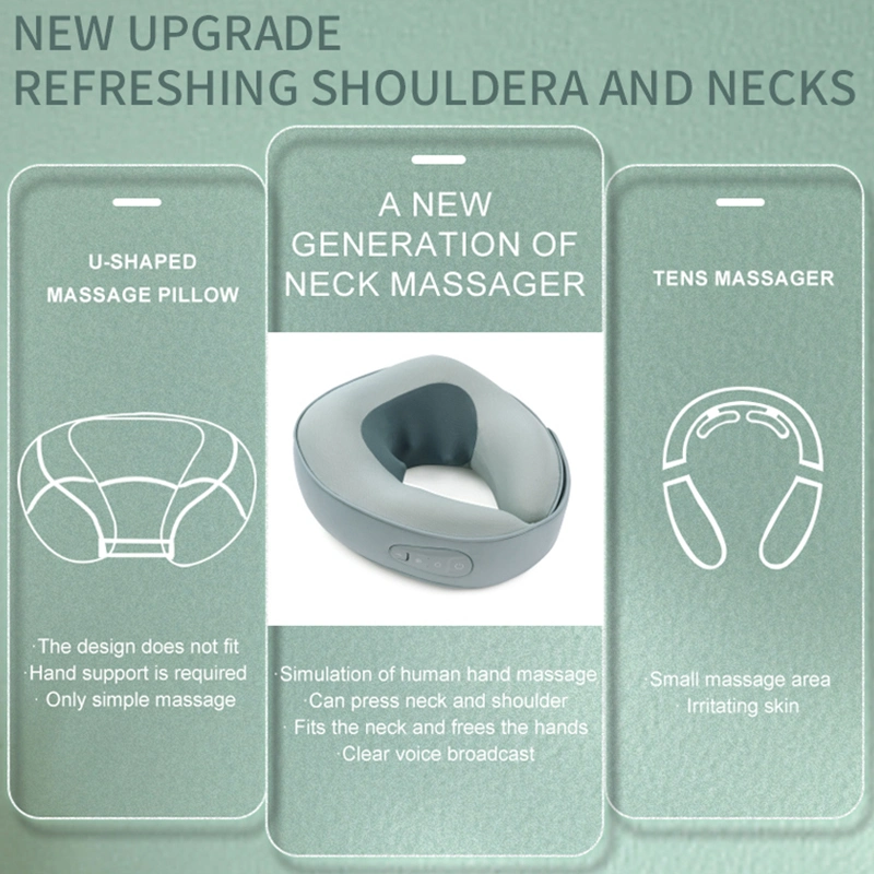 New Intelligent Electric Portable Traveling Shiatsu Other Massage Products Neck Massager