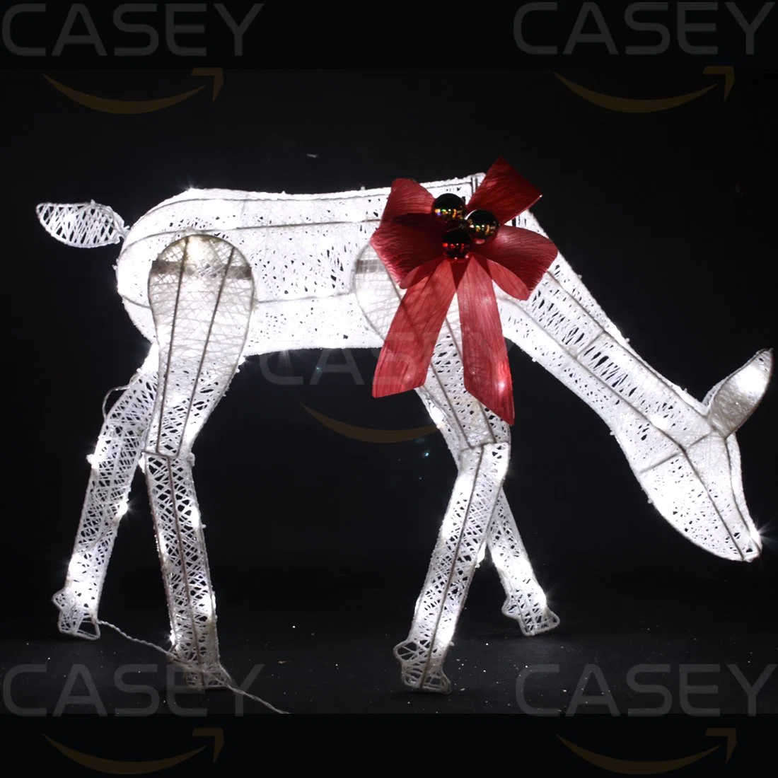 Hot Sale Life Size Iron Christmas Outdoor Reindeer Decoration with Cheap Price