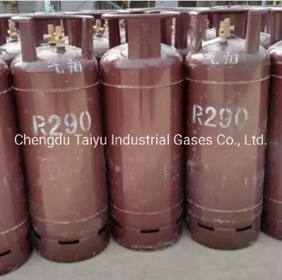 La Chine La Chine l'approvisionnement Gaz réfrigérant R290 Propane C3H8 99,5 % de pureté des gaz industriels