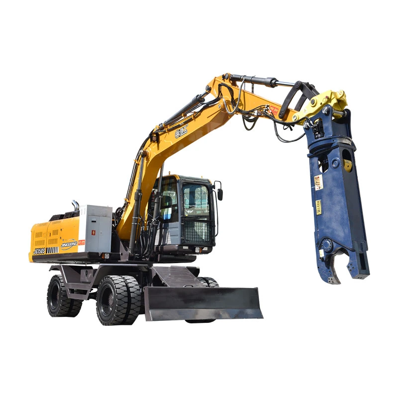 Jg Direct Selling Jg150s Car Crusher Machine Excavator Hydraulic Shear Demolition of Car Steel