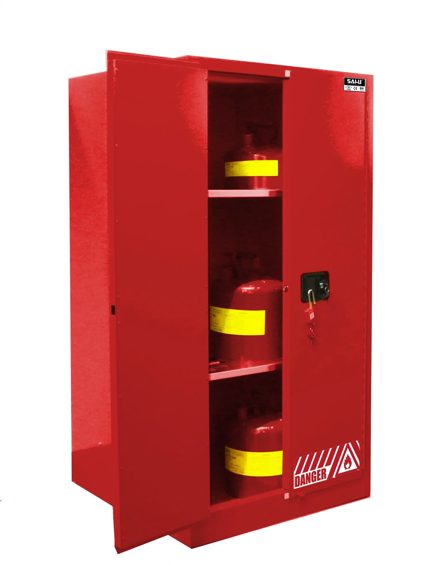 Sai-U 60 Gal Fireproof Safety Storage Cabinet for Class III Combustibles