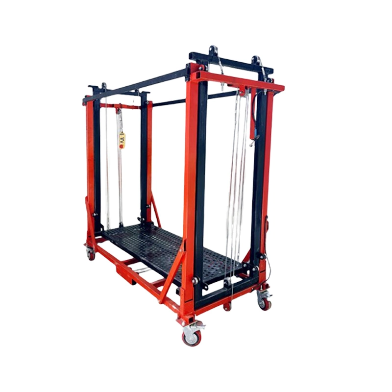 Remote Control Automatic 6m Electric Lifting Elevator Scaffolding for Construction Decoration