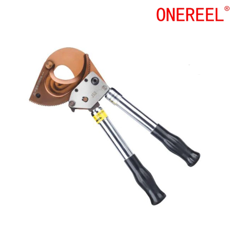 Hand Powered Hydraulic Ratchet Cable Cutter Manual Portable Cutting Tool