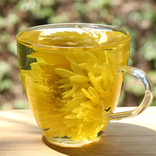 Premium Blooming/Flowering Marigold Flowers White Slimming Scented Tea