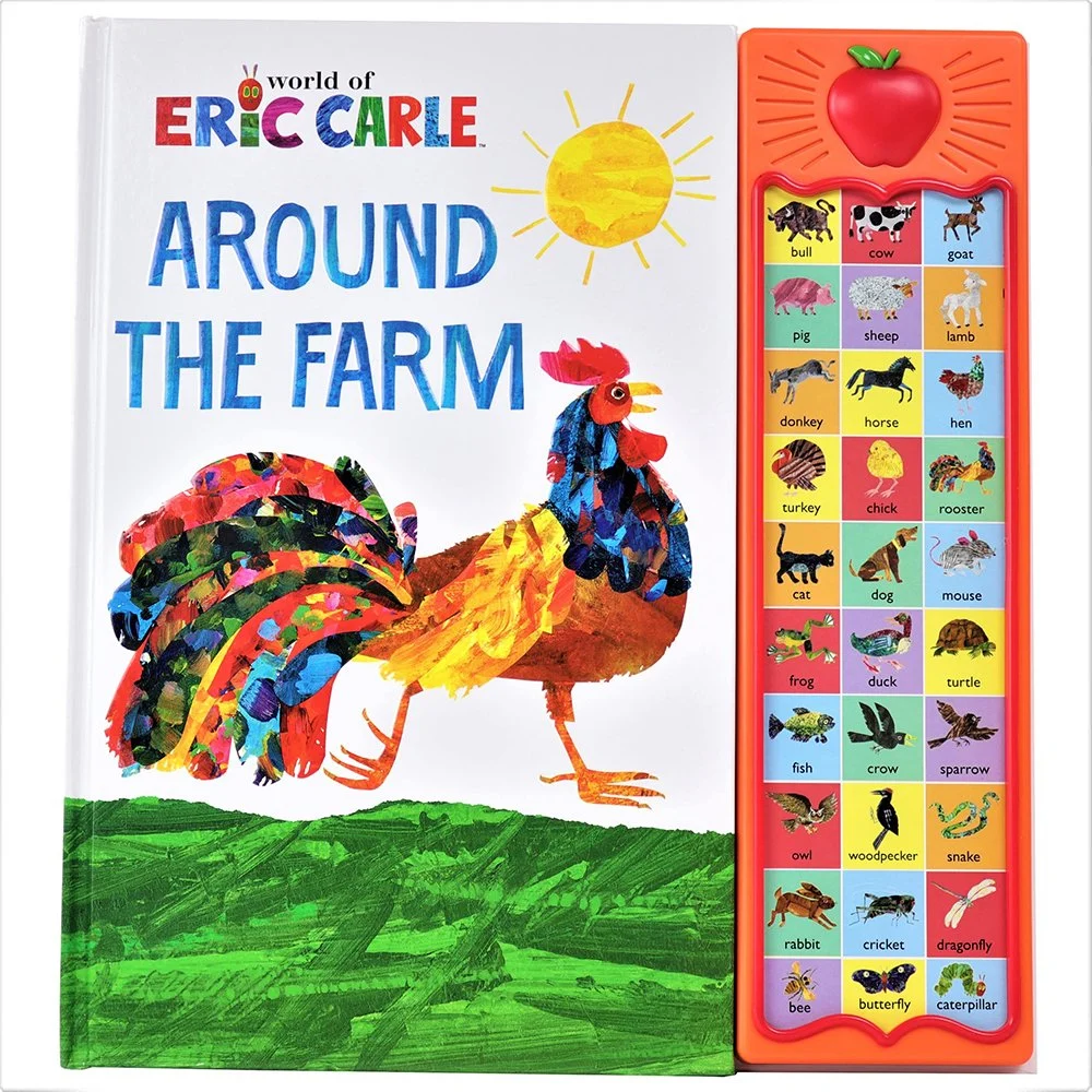 Around The Farm 30-Button Animal Hardcover Sound Book