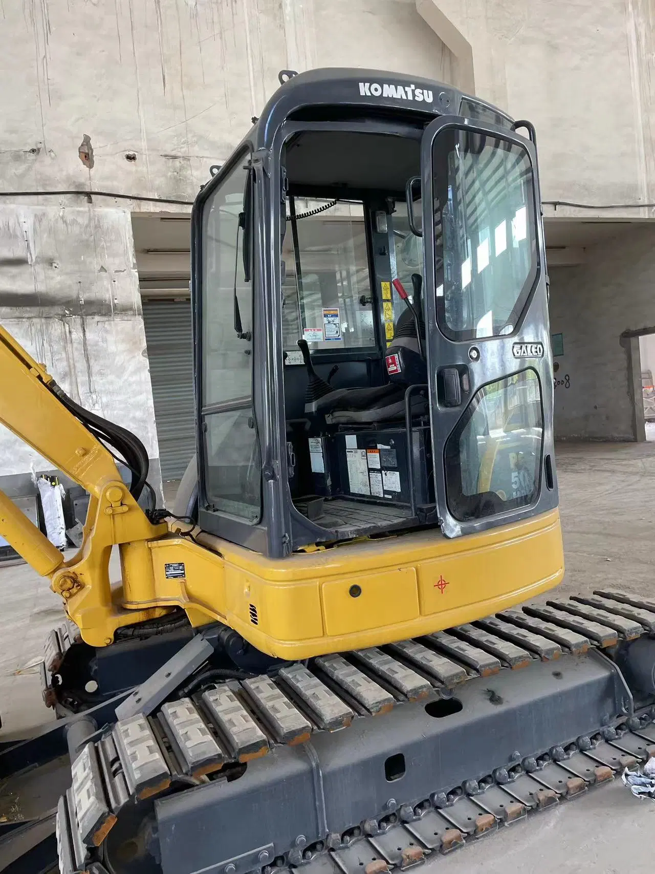 Used Original Hydraulic Komatsu PC50 Secondhand Clawer Excavator Rubber Track Digger 5ton Mini Equipment with Low Price