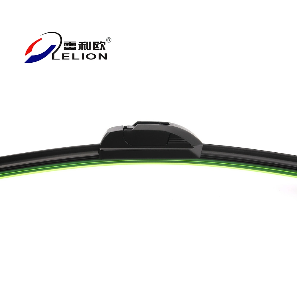 Универсальное безрамное автомобилеветровное ветровое стекло Lelion Universal Front Wiper Blade Щетки стеклоочистителя резиновый стеклоочиститель ветрового стекла Натуральный черный Нинбо