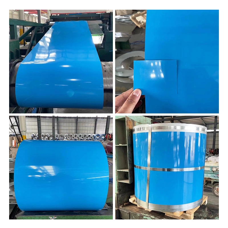 PPGI Color Coated Galvanized Steel Plain Sheet Coil with Matt Surface