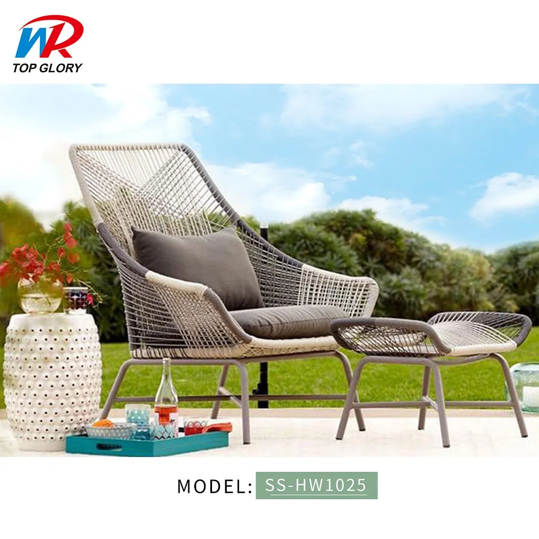 Outdoor Furniture Wicker Furniture Pool Side Garden Sun Bed Patio Daybed Hotel Sun Lounger