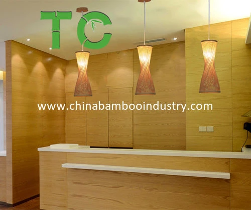 Handmade Bamboo Pendant Light Natural Chandeliers Woven Light Wooden Ceiling Light for Kitchen Restaurant