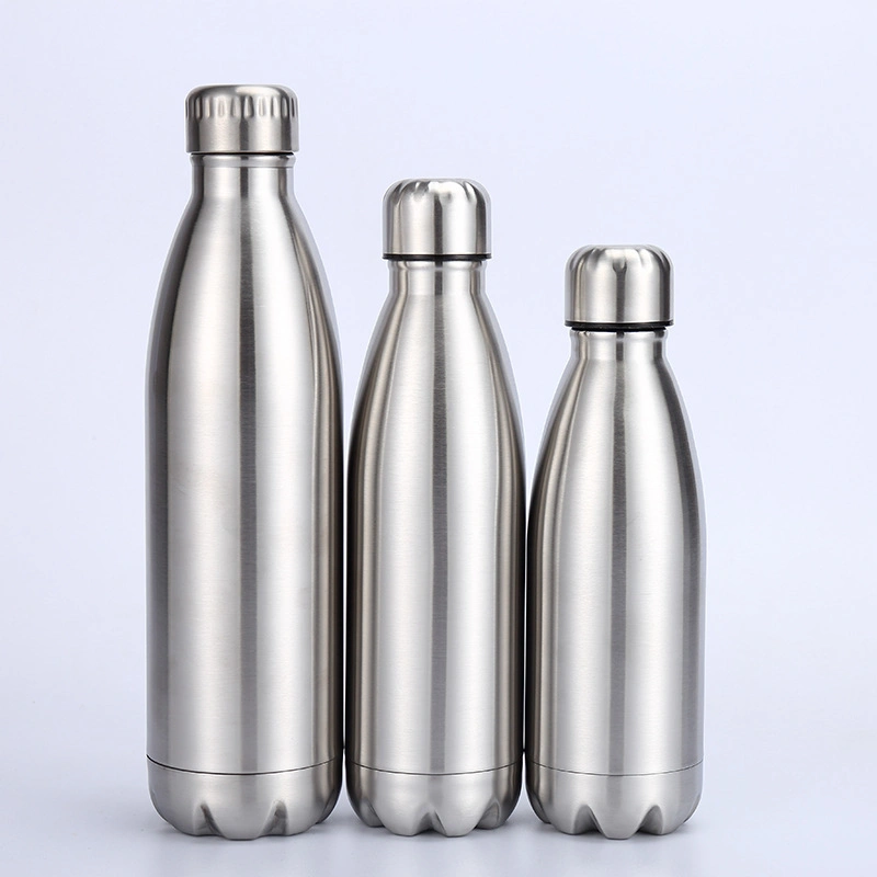 Mayoristas Fabricantes BPA Free Cola Shaped Travel Thermos vacío aislado