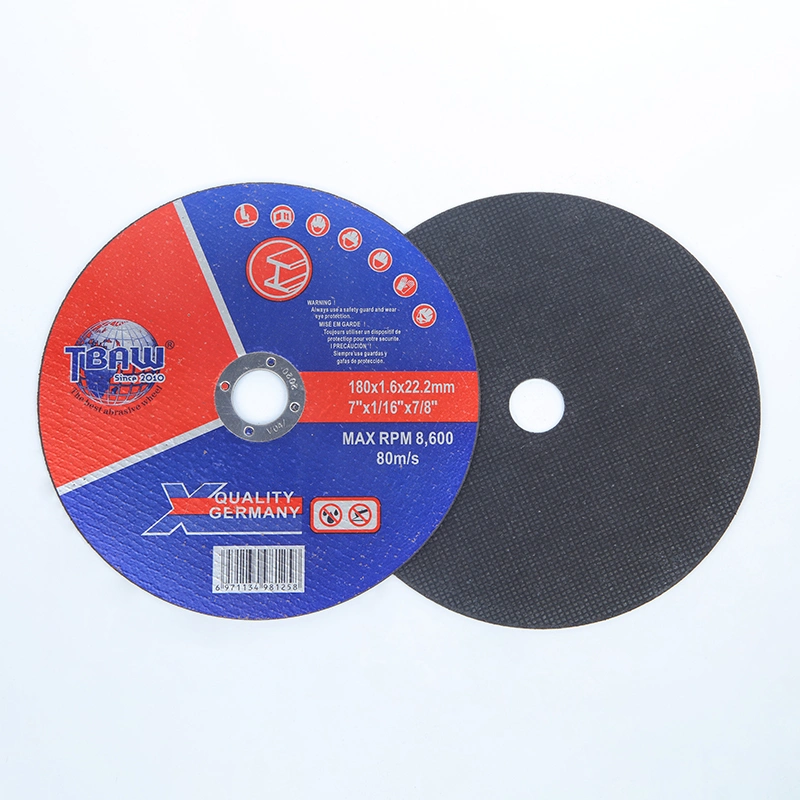4-16cm de la rueda no tejido reforzado Resinoid Disco de corte herramientas abrasivas Rueda de corte abrasivos