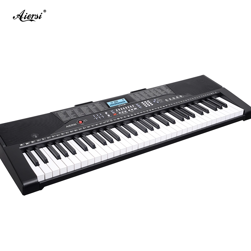 Aiersi Brand 61 Keys Piano Style with Blue Tooth Connection Function Electric Musical Keyboard A113