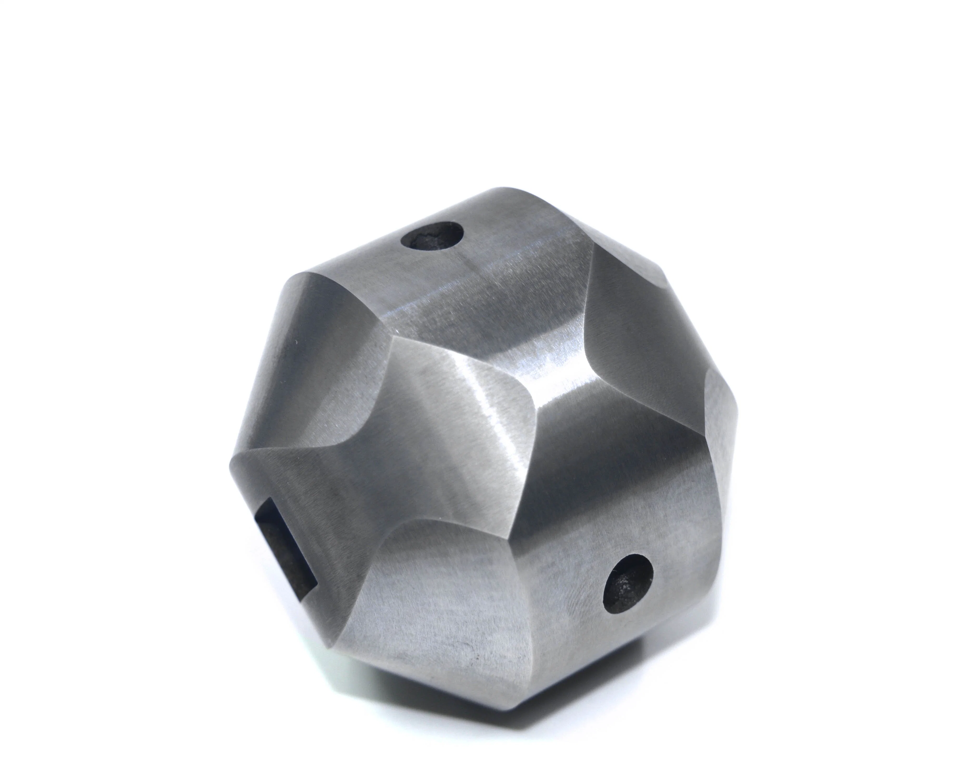 OEM Customized Original Factory Hard Alloy Cemented Tungsten Carbide Valve Ball with Holes