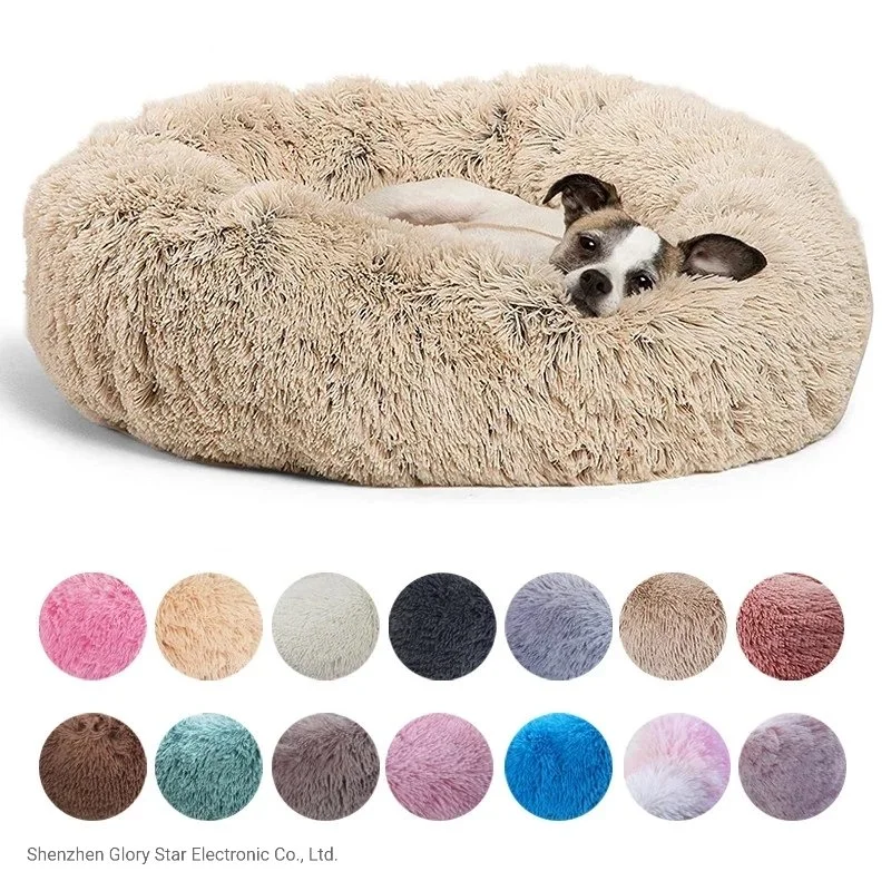 Round Cushion Super Soft Pet Cat Mat Warm Dog Bed