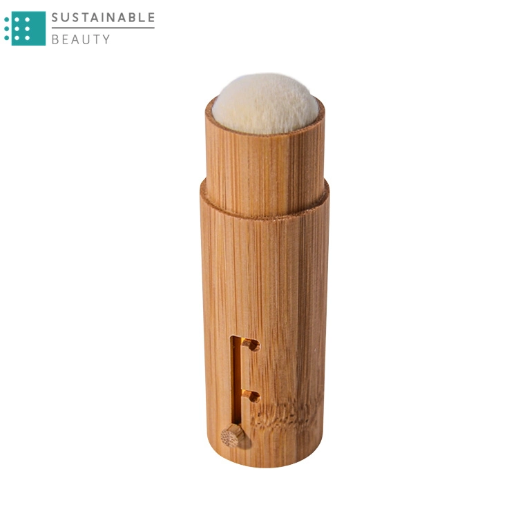 Private Label Luxury Travel Mini Goat Hair Bamboo Cosmetics High quality/High cost performance  Makeup Brush Set