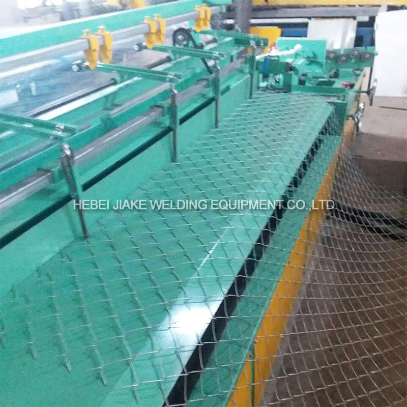 New Jiake 20-100 Chain Link Fence Weave Machine for Playgroud Garden Defense