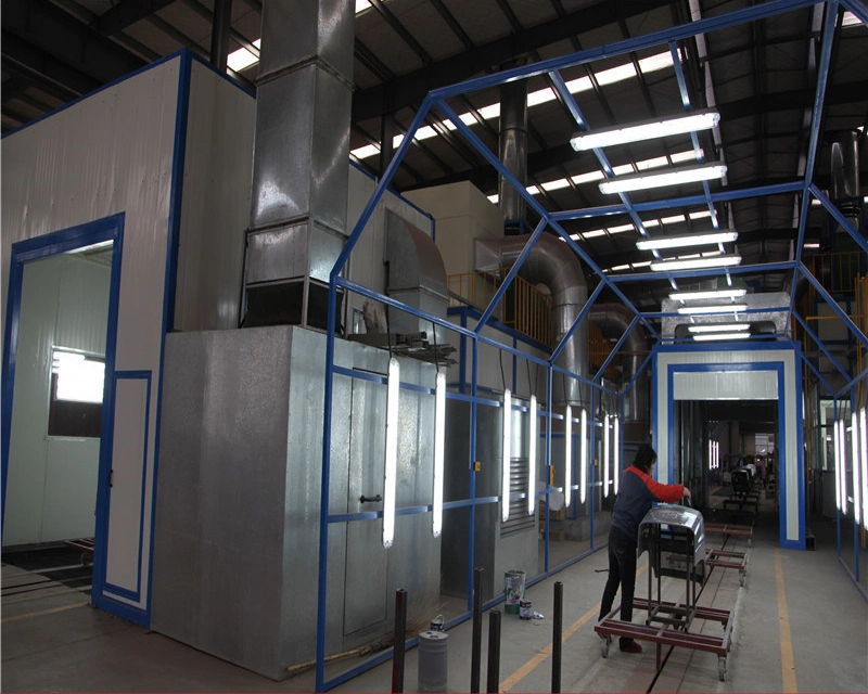 Epoxy Polyester Paint Spraying Line/Painting Equipment/Painting Machine