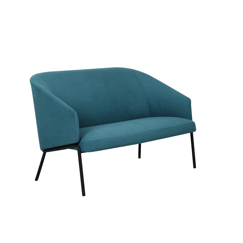 De Cuero tejido clásico Sillón Club Lounge Loveseat lineal Ocio salón sofá de descanso