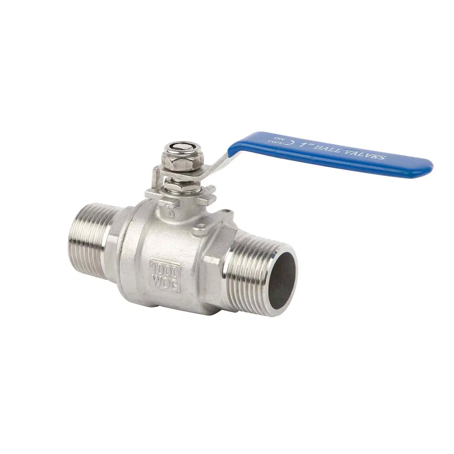 Two Piece Q11f-16p Stainless Steel Threaded Ball Valve