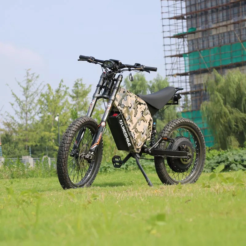 Chine bon marché pleine suspension E Vélo Ebike saleté montagne graisse Pneu vélo électrique