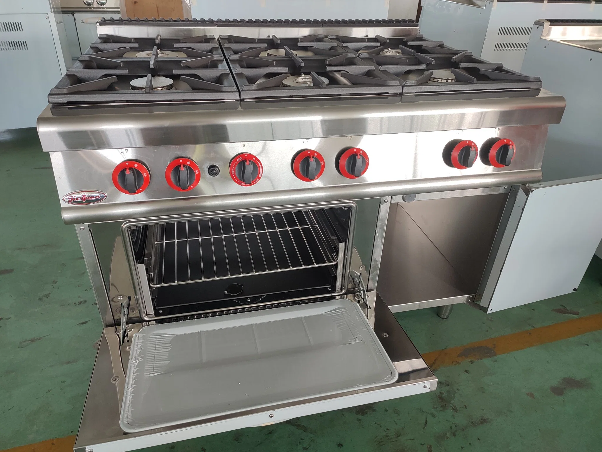 700 Series Gas Range 6-Burner with Gas Oven/Cabinet Gh-797A