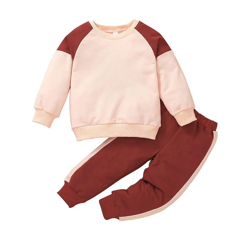 Neue Jungen Mädchen Kinder Pullover Anzug Baumwolle Herbst Winter Baby Kleidung Set Lässige Kinderkleidung