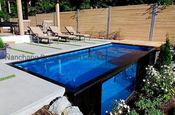 Customizable Container Swimming SPA Hot Tub Pool Equipment with Heating and Filter System