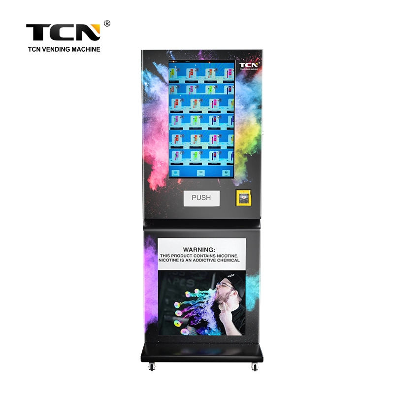 TCN Comércio por grosso máquinas de venda automática de cigarros e e-cigarros com idade Reconhecimento