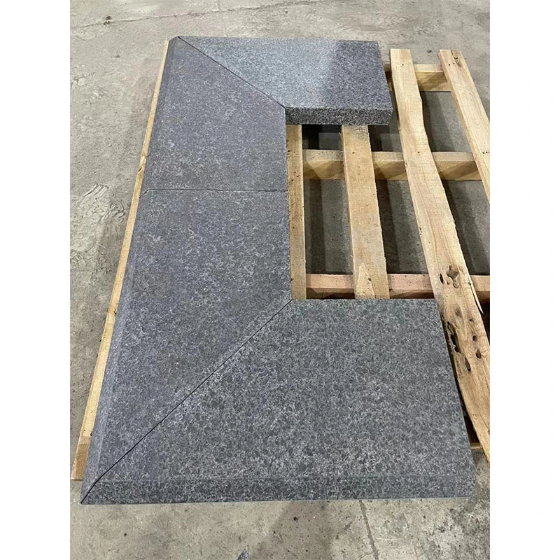 Fuding Black Pearl G684 Basalt Granite for Steps/Coping/Kerbs/Wall Panels Price