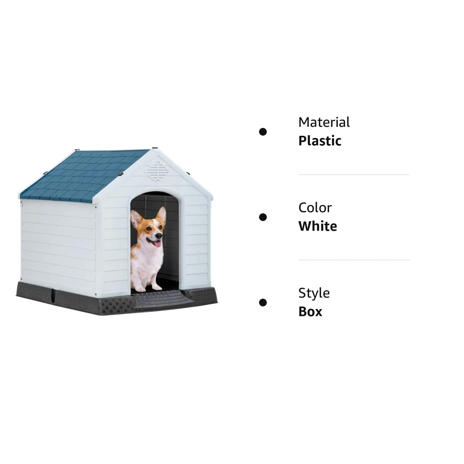 28inch Large Dog House Water Resistant for Small Medium Large Dogs