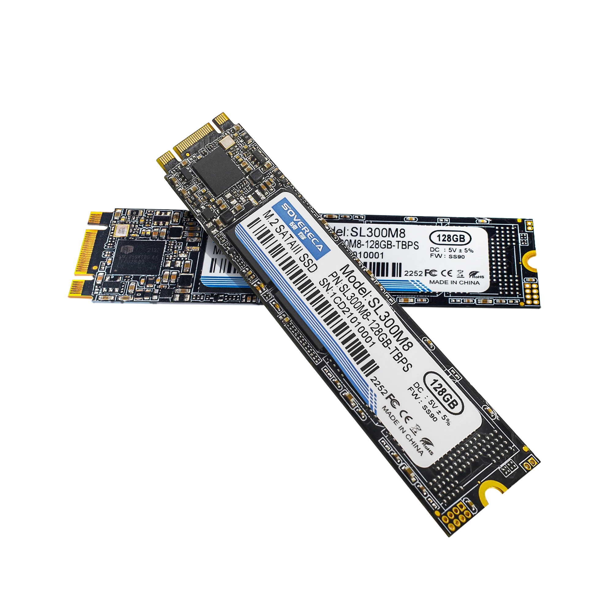 قرص صلب مخصص SATA III PCIe 3.0 Interface 2240/2260/2280 TCL NAND M. 2 SSD سعة 512 جيجابايت