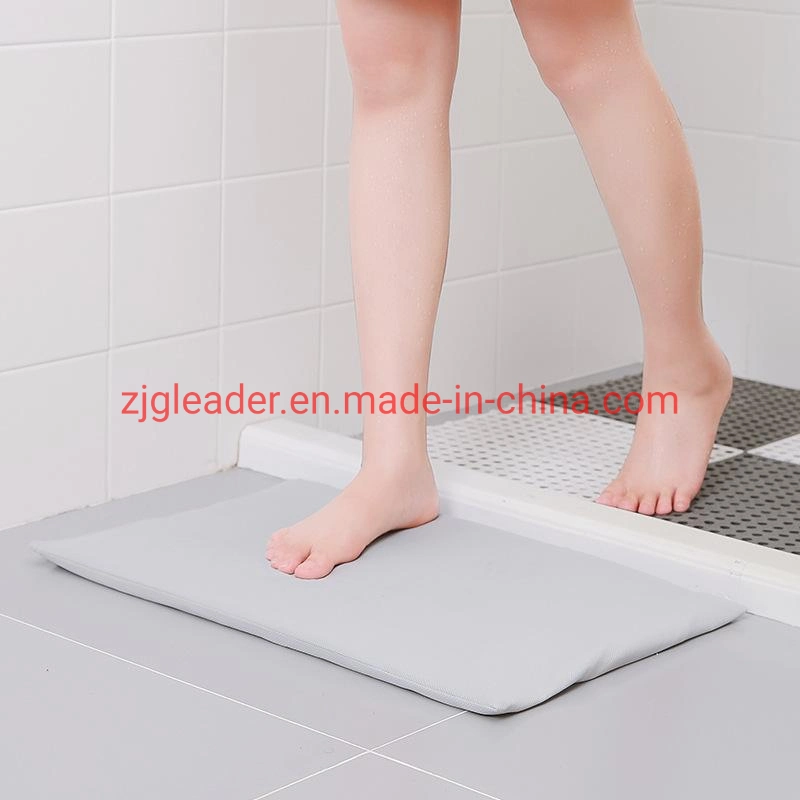 Zjgleader Natural Diatom Mud Soft Mat Bathroom Bathroom Water Absorption Fast Dry Mat Door Diatomaceous Earth Mat