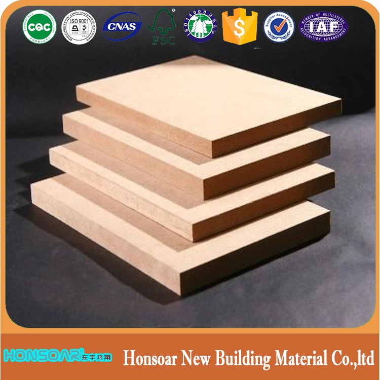 Melmaine Paper Laminated on MDF/Medium Density Fiberboard