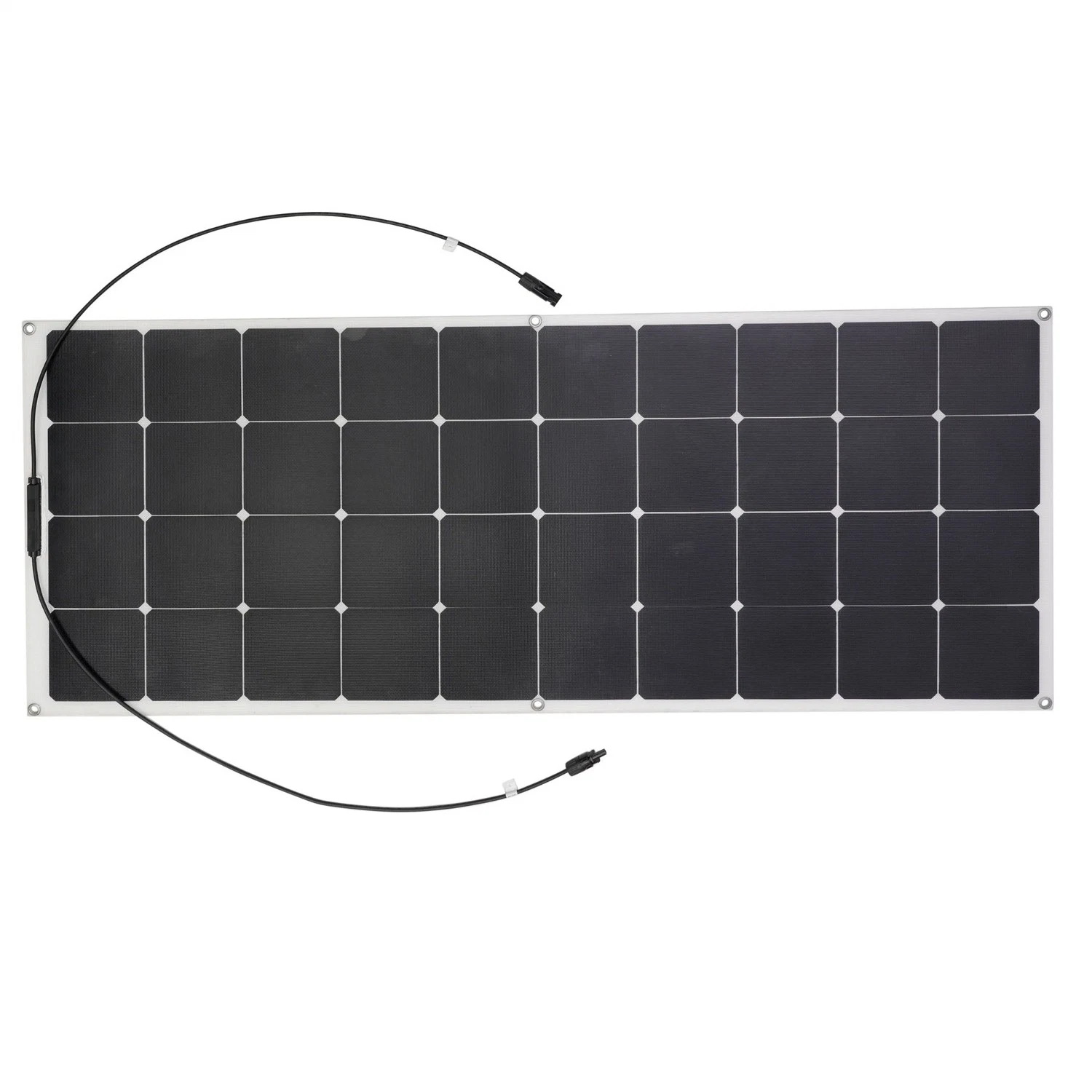 Sturdy & Durable Bending Flexible Solar PV Panel Module Charger Support Series and Parallel Connection to Charge 12V/24V/48V Batteries for off-Grid Systems