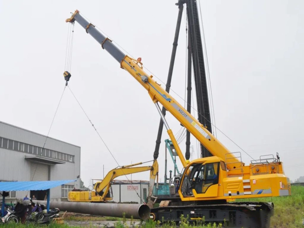 Brand New 25ton Hydraulic Crawler Crane Xgc25t with High quality/High cost performance  Boom System