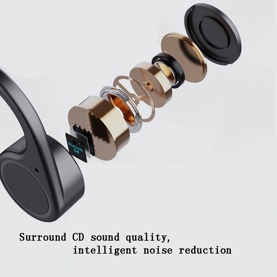 Los nuevos auriculares de conducción ósea auriculares auriculares deportivos para teléfonos móviles impermeables IP56 Accesorios para teléfonos móviles Juegos Bluetooth inalámbricos de viaje