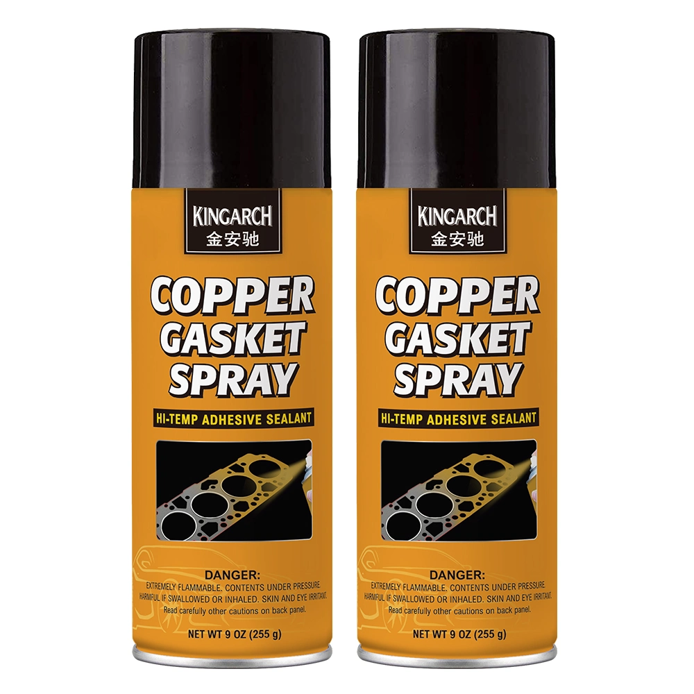 Automotive Sealant Gasket Compound Aerosol Copper Spray Gasket Sealer for Sealing Car Gaskets