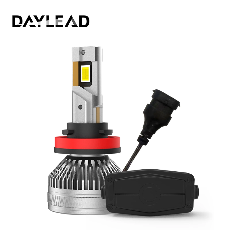 Daylead Haute Puissance 130W 13000lm Ampoules de Voiture H4 H1 H11 Canbus Phare LED H7