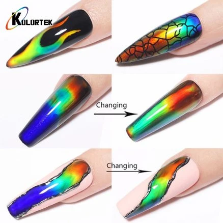 Crystal Nails Thermochromic Colour Changing Liquid Rainbow Ink