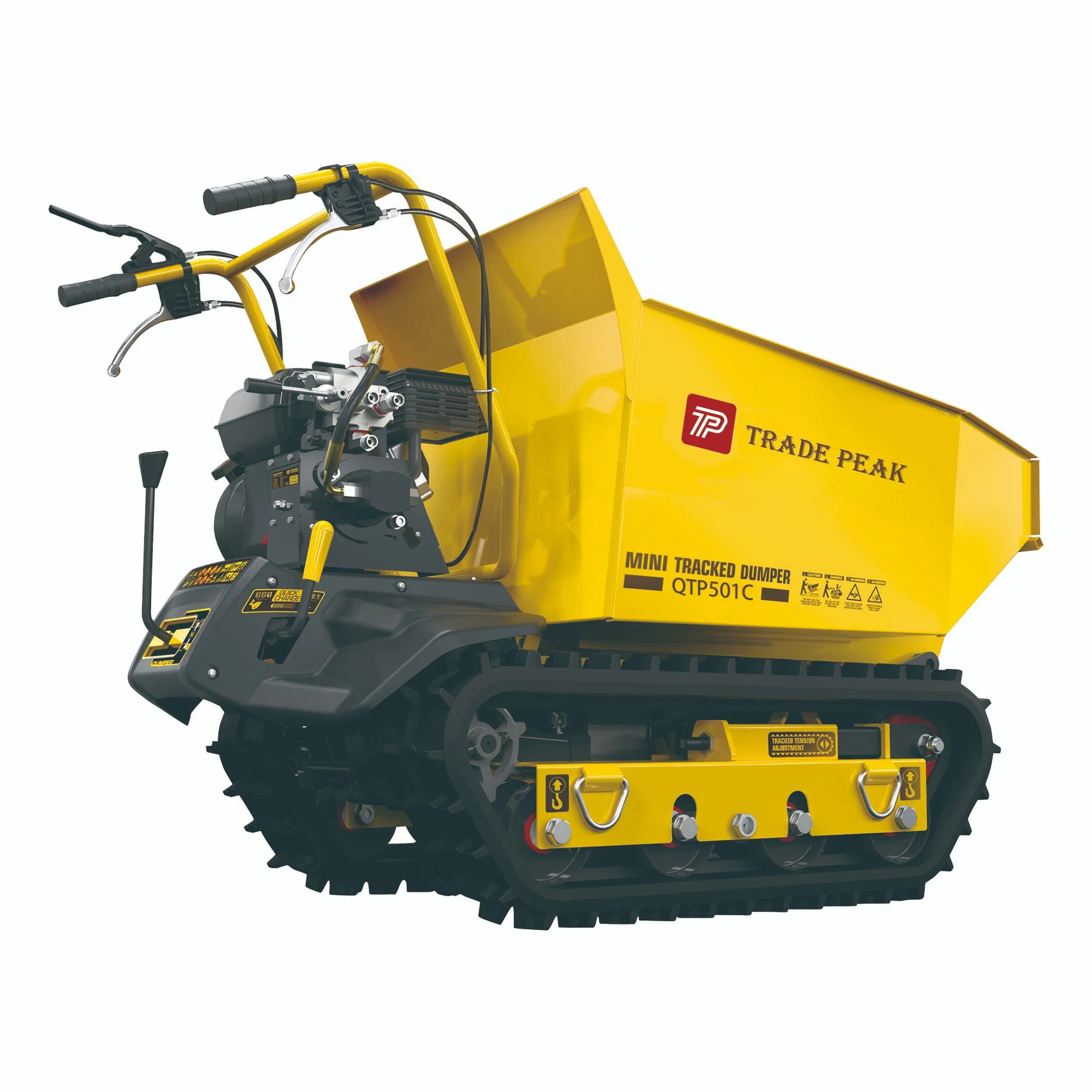 500 kg de dos velocidades mini Truck para la construcción Mini Dumper