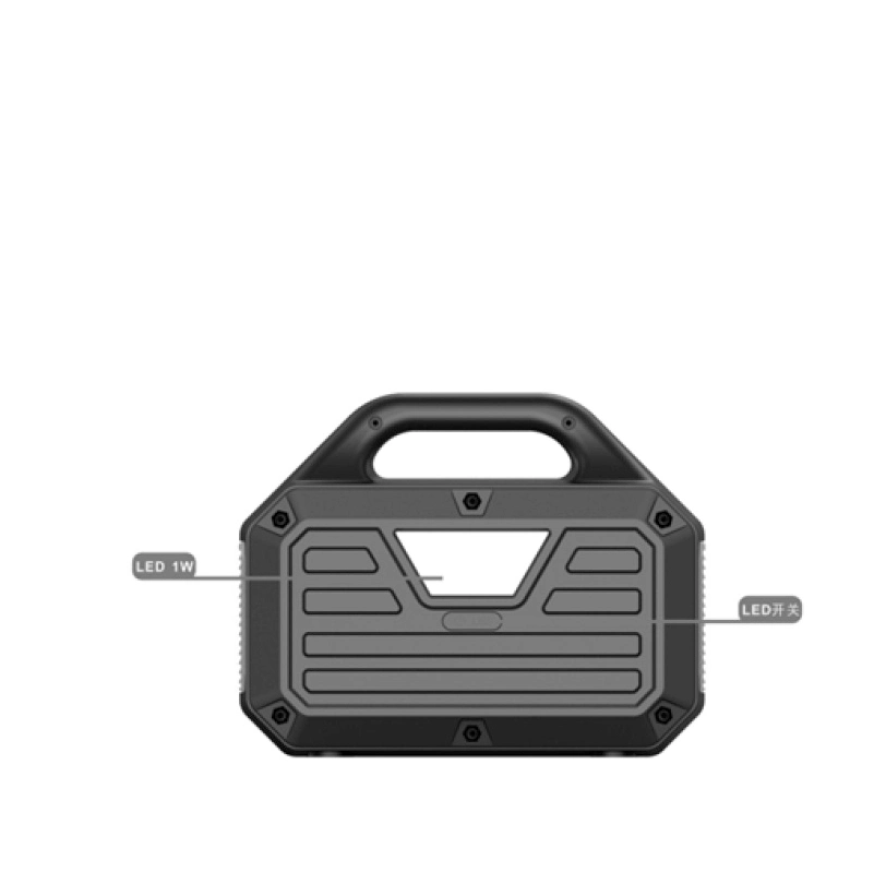 Fonte de alimentação de emergência portátil de 500 W para armazenamento de energia Para Camping exterior viajando