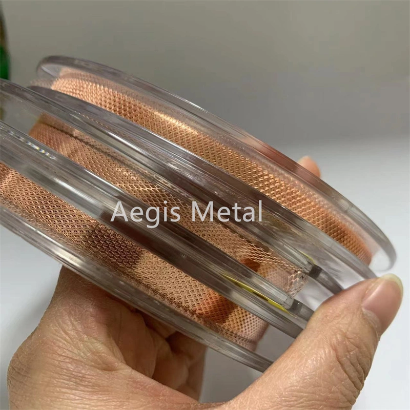 Lightning Protection Expanded Copper Metal Mesh 70um Copper Foil Mesh