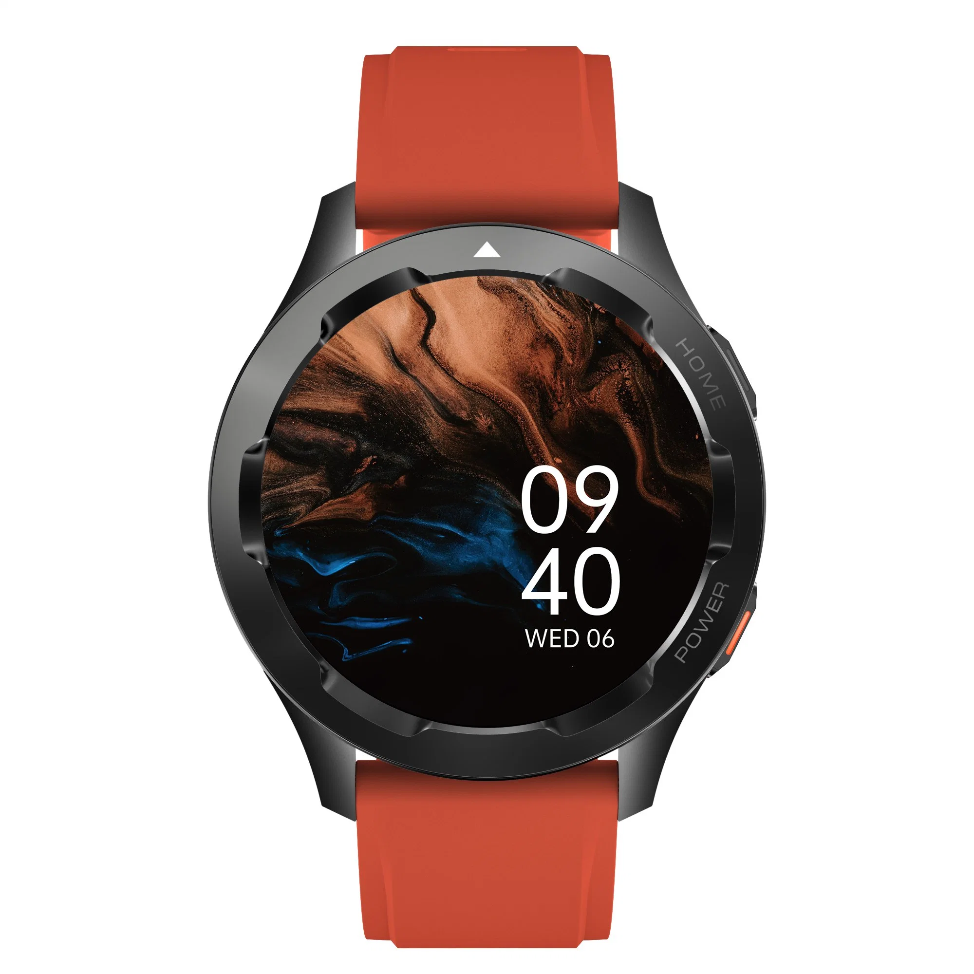 Custom Männer Jungen Sport Round Display Digital Bluetooth Lautsprecher Android Smartphone Mit Smart Hand Watch