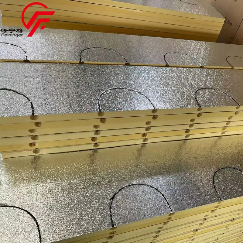 Tablero de espuma XPS con panel de calefacción de suelo bajo de lámina de aluminio