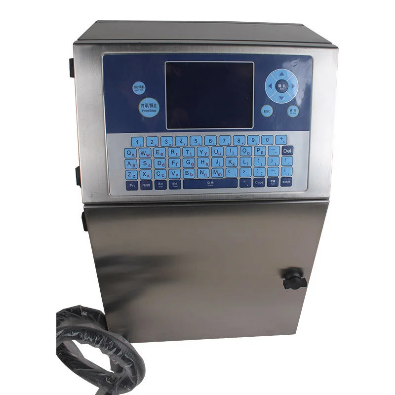 Automatic Small Character Batch Expiry Coding Machine Inkjet Printer Printing Machines