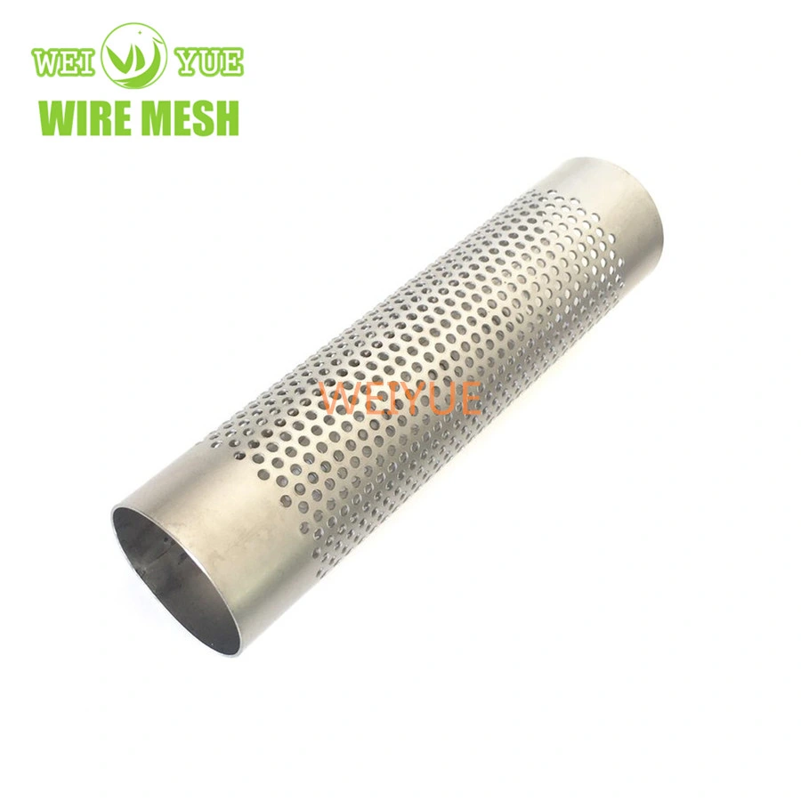 Stainless Steel Perforated Mesh Smoke Screen Pipe