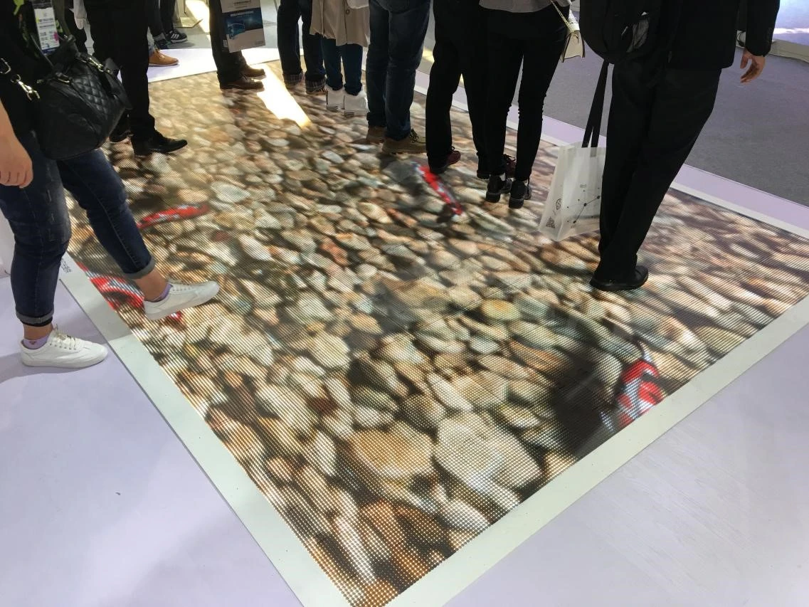 P8.928 Full-Color High-Definition Interactive Induction LED Floor Tile Screen