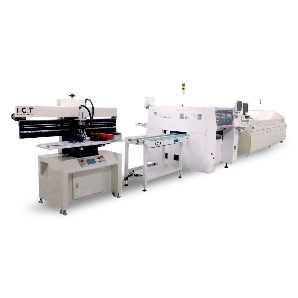 Hot Sale I. C. T SMT Stencil Printer PCB Printing Machine for Power Supply Produce