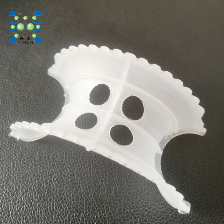 76mm PP Super Intalox Saddle Plastic Saddle Packing